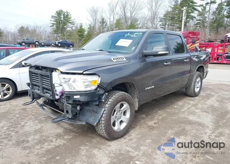 2019 Ram 1500 Big Horn/Lone Star 4X4 5'7 Box z USA, uszkodzony, nr VIN 1C6SRFFT0KN912479